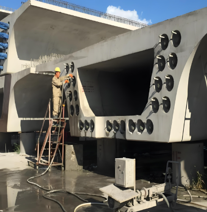 温泉压浆料施工流程及注意事项